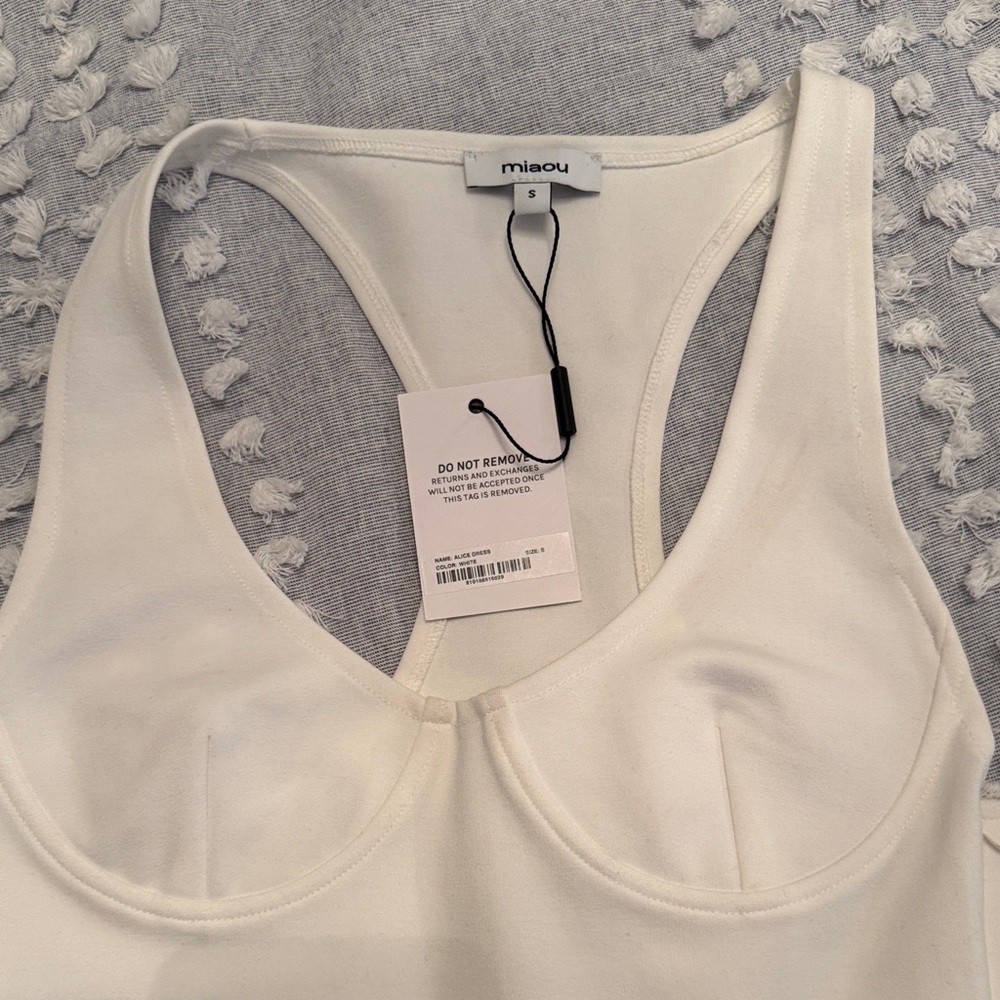 White Miaou dress size small - Picture 2 of 8